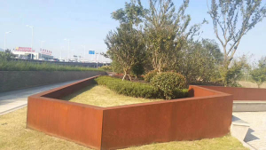 龙岩耐候钢挡土墙